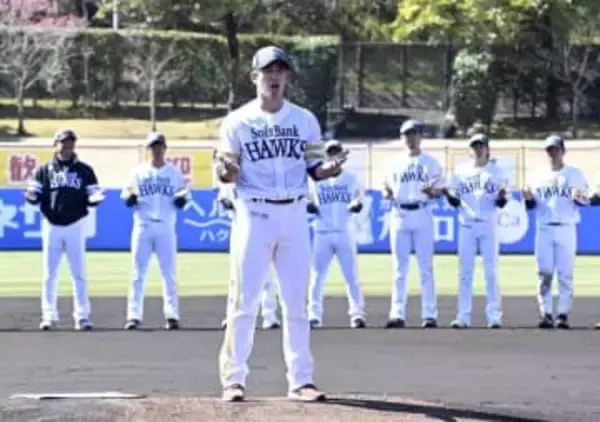 【春季キャンプ】ソフトバンクホークス選手ら手締め