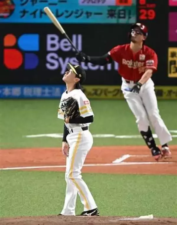 ソフトバンクホークス連敗　大津初回に4失点、楽天戦で今季6被弾