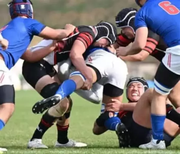 【全国高校ラグビー】筑紫は初の8強ならず　東海大相模のパワーに押され