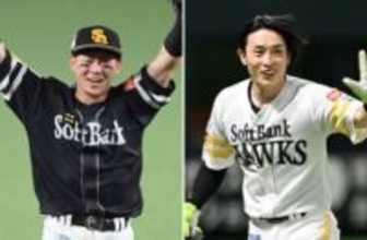 ソフトバンクホークス牧原大、周東がゴールデングラブ賞