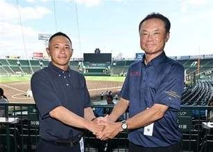 全国高校野球選手権大会　「粘り強く終盤まで」佐賀商監督　「中盤に主導権握る」拓大紅陵監督　8月12日初戦　両監督が意気込み