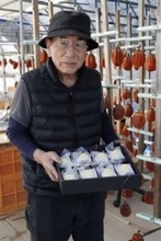 ［熊本県］大玉干し柿　出荷ピーク　天草市・手野地区