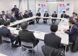 【速報】「減圧給水」、福岡・古賀市や粕屋町など14市町に拡大　14日から筑後川水系の取水制限強化