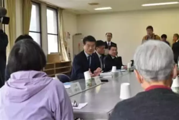 ［長崎県］ダム賛成住民と平田知事が面会