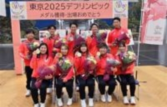 福岡ゆかりの選手が金メダル3個・銀メダル2個　東京デフリンピック「諦めずに戦い続けた」