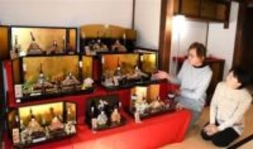 ［佐賀県］ひな人形　佐賀錦で華やかに　佐賀市・旧福田家で展示販売会