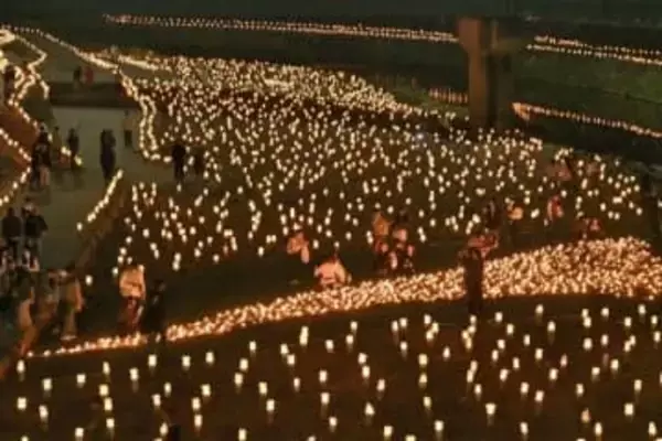 「日田天領まつり」「千年あかり」大分の秋まつりに9万人来場