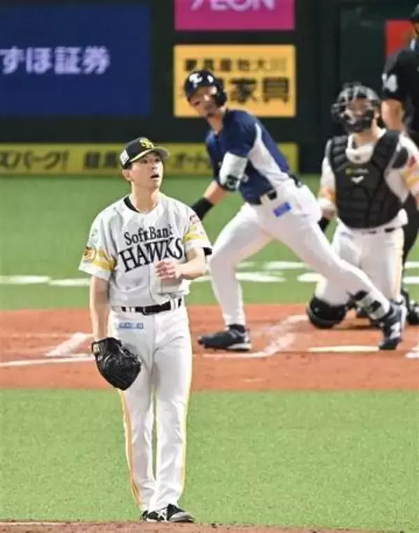 ソフトバンクホークス大関は本拠地10連勝ならず　5回途中2被弾6失点