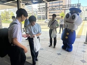 ［佐賀県］SNSでの犯罪・非行防げ　県警、佐賀清和高生らが注意呼びかけ