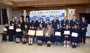 大分・日田市の「鍵かけ甲子園」 藤蔭高が優勝　自転車施錠率98.92％