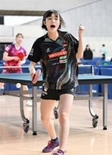 【全日本卓球】福岡・希望が丘高の大野がシード選手撃破