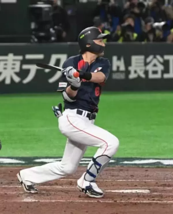 【WBC】源田が爆発4打点、2打席連続の適時打