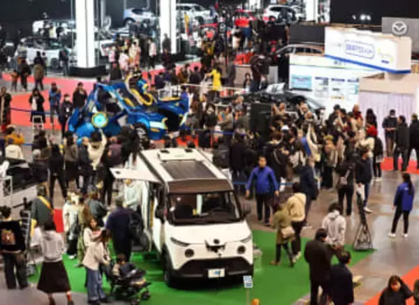 モビリティショー福岡が開幕　新型車や試作車250台、伝説のポケモンも
