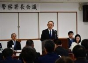 ［佐賀県］「強い倫理観と職責保持へ指導徹底を」　県警本部長が訓示