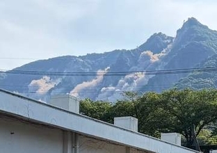 【熊本震度7】長崎・雲仙火山の眉山山肌が崩落　熊本の地震に関連か