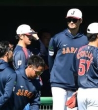【WBC日本代表合宿】隅田「もっと状態上げていきたい」　実戦形式で2安打1四球と課題残す
