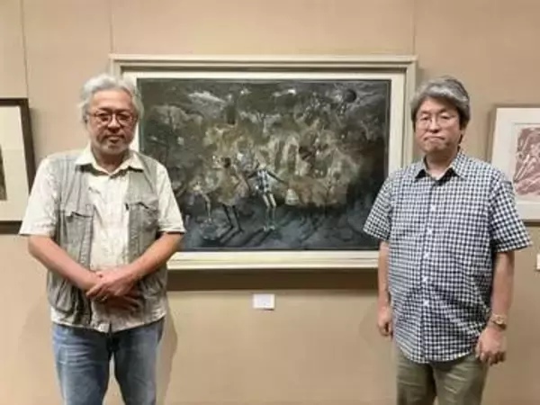 「安元グレー」魂込め　福岡・嘉麻市の織田廣喜美術館で絵画作品など70点展示　8月16日まで
