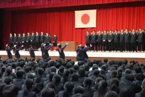 センバツ「優勝旗持ち帰る」　九国大付高で壮行会　城野主将が意気込み