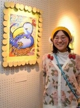 ［長崎県］絵と食と音楽と－　調和ある空間大学生が創出　佐世保市島瀬美術センター　平戸出身・柳田さん初の企画展