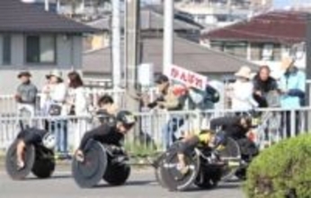 ［大分県］「愛を感じる」声援が後押し　大分国際車いすマラソン