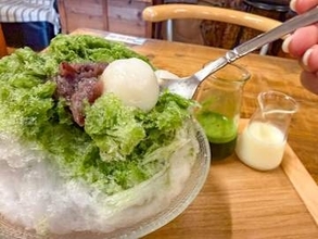 種類豊富！こだわりつまった自家製シロップ、老舗お茶屋の本格かき氷♪|大田市