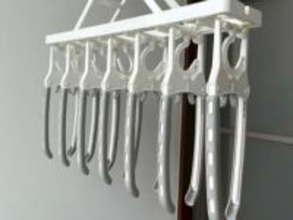 【カインズ】洗濯干しが大幅時短！ワンタッチでアームが広がる7連ハンガーが激おススメです！