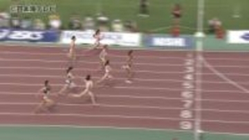 トップアスリートが集う「布勢スプリント」　注目の君嶋愛梨沙選手が女子100メートル優勝　鳥取県鳥取市