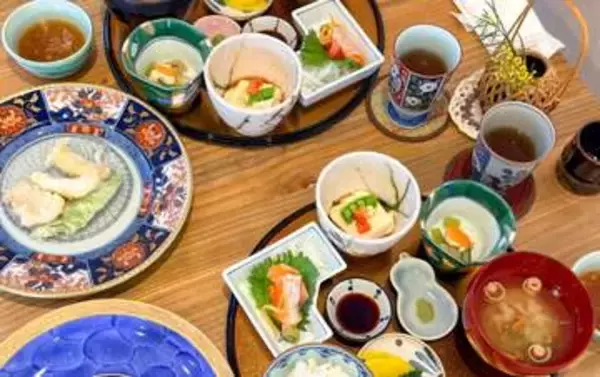 ニューオープン！素敵なお料理と器に出会える御膳！天ぷらに刺し身で贅沢ランチ｜鳥取県米子市