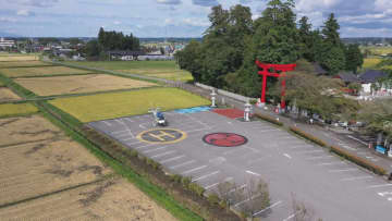 U字工事が神様のヘリポート秘話に迫る！鳥居の横に書かれた「H」の文字。その理由は…？【特別番組いとしのヘリポート】
