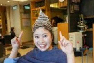 頭の上にソフトクリーム！話題の台湾シャンプーを初体験♡丁寧なマッサージで旅の疲れが癒される♪【台湾女子旅】