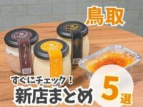【鳥取】ニューオープンまとめ5選！売り切れ御免の生プリン専門店や本格フィンランドサウナ施設も。