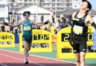 「狙えるものは狙っていきたい」MGC出場権獲得の黒田朝日、ロス五輪出場に意欲【別府大分毎日マラソン】