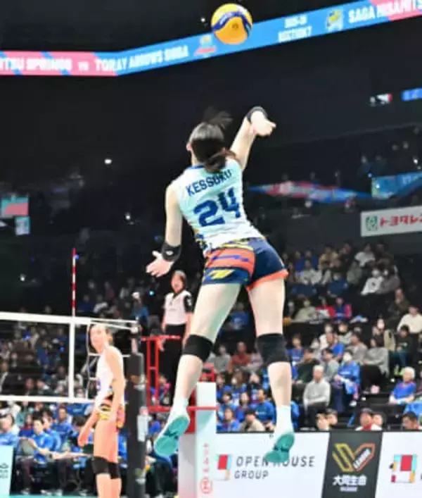 170センチの18歳ルーキー結束美南　伝説のOGほうふつ「美しく、明るく、優しい」アタッカー【SVリーグ女子・東レアローズ滋賀】