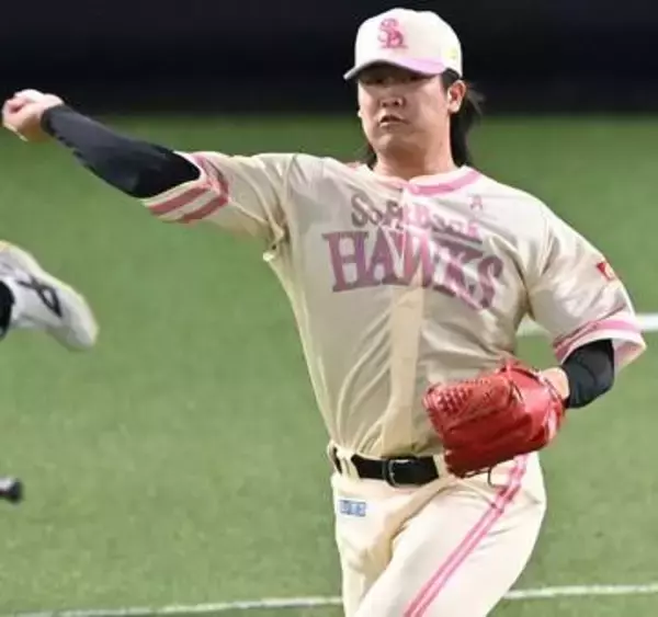 ソフトバンク杉山一樹、殴打で左手骨折から27日ぶり1軍マウンド　連続四球も最速155キロ直球で粘りの投球