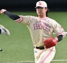 ソフトバンク杉山一樹、殴打で左手骨折から27日ぶり1軍マウンド　連続四球も最速155キロ直球で粘りの投球