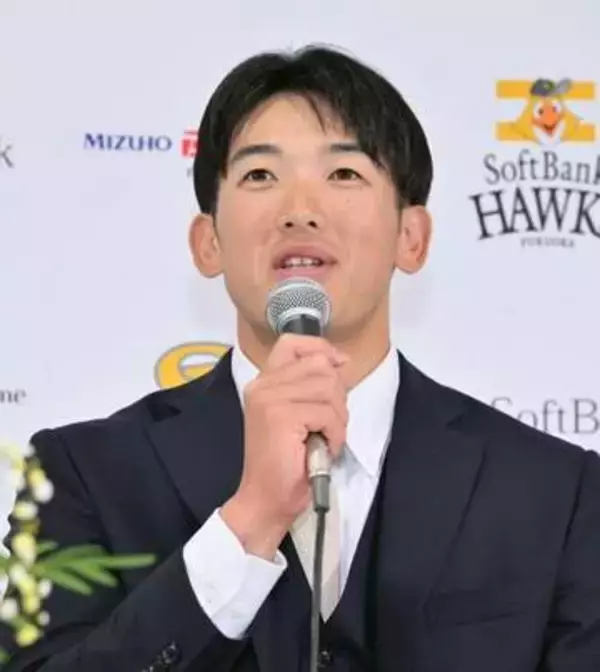 「いろんな感情があって揺らいでいた」　ソフトバンクにトレード加入の山本祐大が新本拠地で入団会見　「ワクワクしています」