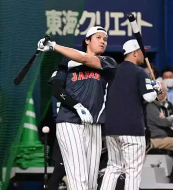 3年前のどよめき再び　大谷翔平が名古屋で世界一のフリー打撃披露　スタンド＆選手釘付け【侍ジャパン壮行試合】
