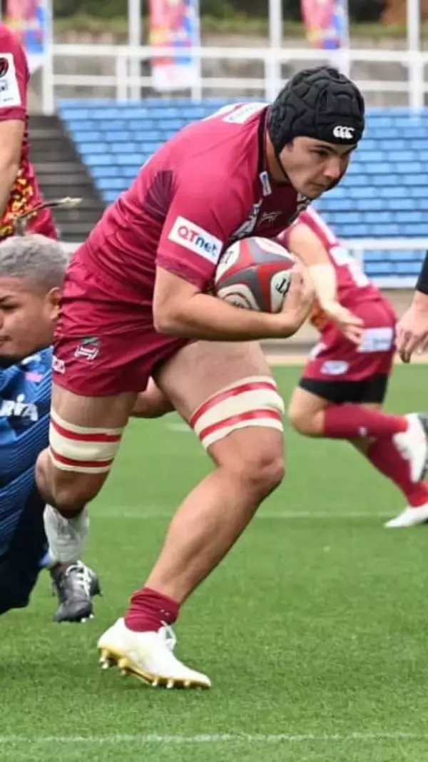 九州の副主将、ウォーカーアレックス拓也が左膝負傷で今季絶望　CTB金堂も【リーグワン2部】