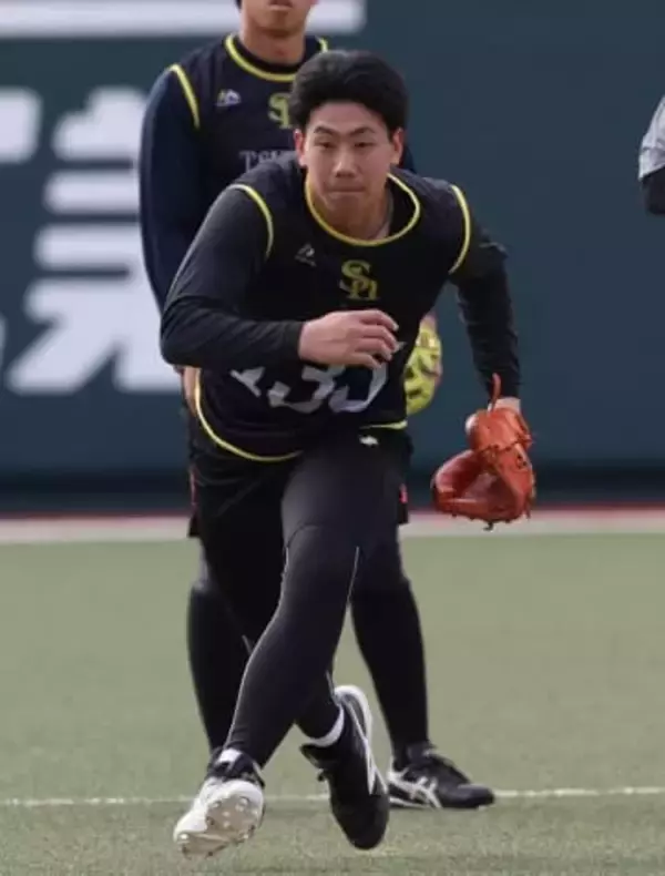 「夏央さんと同じような場所で」ソフトバンク育成ドラ1池田栞太が描く道　新潟育ちで冬の外での練習は新鮮
