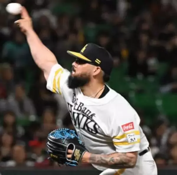 ソフトバンク、ロベルト・オスナが今年初実戦で無失点投球　無死二、三塁のピンチ背負うも…最速154キロ