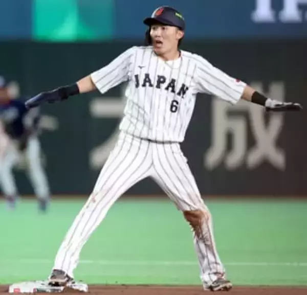 侍ジャパン・源田壮亮、連夜の〝チャレンジ〟アピールも実らず悔しがる「源田の1ミリ」再来ならず…