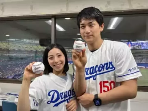 ここまで合うのか…りくりゅう〝息ぴったり始球式〟に再脚光！「見事な投球」「シンクロ率スゴ！」「璃来ちゃんもきっちり投げてすんごい」