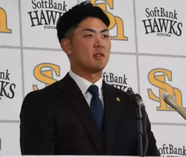 「少ないチャンスを生かし切れなかった」ソフトバンク石塚綜一郎、200万円増の年俸900万円でサイン