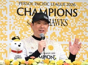 V3のソフトバンク小久保裕紀監督、4番栗原陵矢の直談判を明かす「長谷川コーチが却下したみたいですけど」