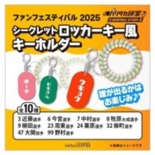 【プレゼント】「〖シークレット〗25ファンフェス　シークレットロッカーキー風キーホルダー」