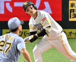 ソフトバンク正木智也、打ち直しの豪快5号同点ソロ　阪神・伊藤将司からチーム初安打が値千金一打