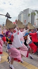 「な、なんで?!」「まさか踊りに出てるとは」阿波おどり参加の女優に「只者では無いオーラ」「ビックリ」驚きの声！地元番組からも取材受けるさとう珠緒に熱視線