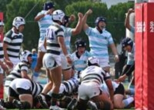 修猷館、同点に追いつく粘りも全国に一歩届かず　目標は「打倒東福岡へ」【全九州高校新人ラグビー大会】