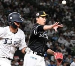 ソフトバンク大竹風雅、プロ初登板で155キロマークし好救援　トミー・ジョン手術受けた苦労人が上々デビュー