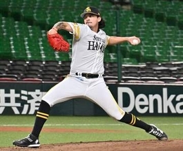 「復帰してから一番良かった」ソフトバンクのWBC左腕アルメンタ　3軍戦で圧巻のKKKKK　左肘不良から3カ月半で復調アピール